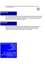 Preview for 10 page of Ultrasound Technologies PD1+ combi Operating Instructions Manual