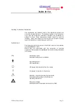 Preview for 5 page of Ultrasound Technologies PFM1 Operating Manual