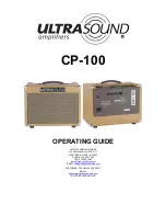 Ultrasound CP-100 Operating Manual preview