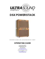 Ultrasound DSX POWERSTACK Operating Manual preview