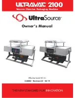 Preview for 1 page of ULTRASOURCE ULTRAVAC 2100 Owner'S Manual