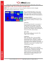 Preview for 22 page of ULTRASOURCE ULTRAVAC 2100 Owner'S Manual