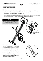 Preview for 13 page of Ultrasport 331100000022 User Manual