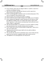 Preview for 13 page of Ultratec 331400000122 Manual