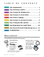 Preview for 4 page of Ultratec CapTel 880i Setup Manual