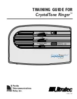 Ultratec CrystalTone Ringer Training Manual preview