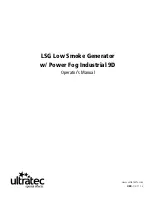 Ultratec LSG PFI-9D Operator'S Manual preview