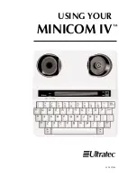 Ultratec Minicom IV User Manual preview