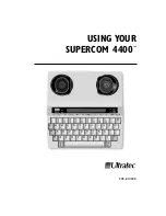 Ultratec Supercom 4400 User Manual preview