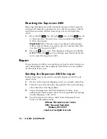 Preview for 78 page of Ultratec Supercom 4400 User Manual