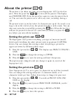 Preview for 22 page of Ultratec SUPERPRINT 4425 Using Manual