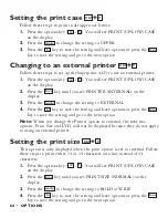 Preview for 66 page of Ultratec SUPERPRINT 4425 Using Manual