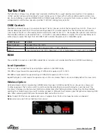 Preview for 5 page of Ultratec Turbbo Fan CLF-2851 Operator'S Manual