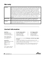 Preview for 8 page of Ultratec Turbbo Fan CLF-2851 Operator'S Manual