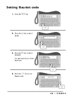 Предварительный просмотр 42 страницы Ultratec Uniphone 1150 User Manual