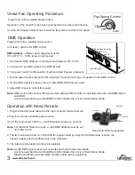 Preview for 5 page of Ultratec Versa Fan Operator'S Manual