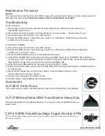 Preview for 6 page of Ultratec Versa Fan Operator'S Manual