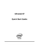 Ultratech Ultratab X7 Quick Start Manual preview