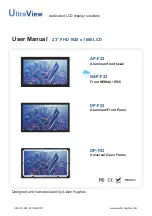 UltraView AP-F23 User Manual preview