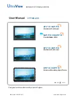 Предварительный просмотр 1 страницы UltraView HAP-F15 User Manual