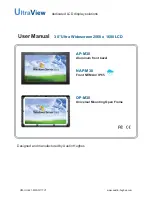 Preview for 1 page of UltraView NAP-M30 User Manual