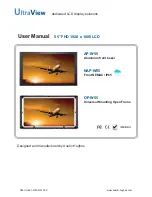 UltraView OP-W55 User Manual предпросмотр