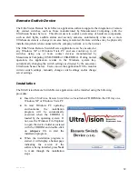 Preview for 32 page of UltraVision UltraSensor CMD-2 User Manual