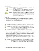 Preview for 7 page of Ultravolt HV RACK Installation Instructions And Operating Manual