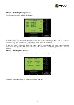 Предварительный просмотр 13 страницы Ultrawave Hygea 6427 Operator'S Instruction Manual