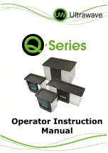 Ultrawave Q Series Operator'S Instruction Manual preview