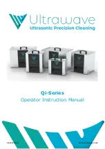 Ultrawave Qi Series Operator'S Instruction Manual preview