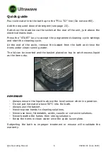 Preview for 6 page of Ultrawave QS13 Series Instructions Manual