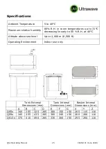 Preview for 25 page of Ultrawave QS13 Series Instructions Manual