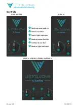 Предварительный просмотр 3 страницы Ultrawave U Series Quick Manual