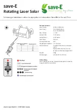 Preview for 2 page of ultron save-E Manual