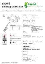 Preview for 6 page of ultron save-E Manual