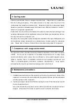 Preview for 15 page of Ulvac C30MVER Installation, Operation, Maintenance And Troubleshooting Instructions