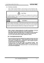 Preview for 61 page of Ulvac C30MVER Installation, Operation, Maintenance And Troubleshooting Instructions