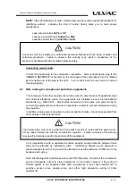 Preview for 67 page of Ulvac C30MVER Installation, Operation, Maintenance And Troubleshooting Instructions