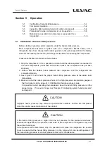 Preview for 69 page of Ulvac C30MVER Installation, Operation, Maintenance And Troubleshooting Instructions