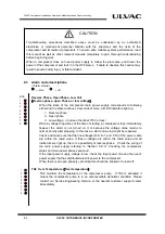 Preview for 92 page of Ulvac C30MVER Installation, Operation, Maintenance And Troubleshooting Instructions