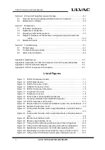 Preview for 10 page of Ulvac C30VR Series Installation, Operation, Maintenance And Troubleshooting Instructions