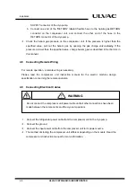 Preview for 48 page of Ulvac CRYO-U Series Instruction Manual