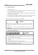 Preview for 56 page of Ulvac CRYO-U Series Instruction Manual