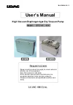 Ulvac DTC-41 User Manual предпросмотр