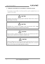 Preview for 14 page of Ulvac FR-E720 Instruction Manual