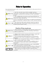 Предварительный просмотр 3 страницы Ulvac G-Tran BMR2 Instruction Manual