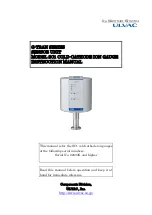 Предварительный просмотр 1 страницы Ulvac G-Tran Series Instruction Manual