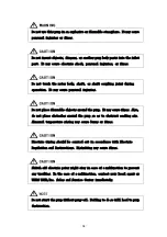 Preview for 5 page of Ulvac GC-25Sa Instruction Manual