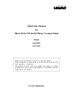 Preview for 1 page of Ulvac GLD-051 Instruction Manual